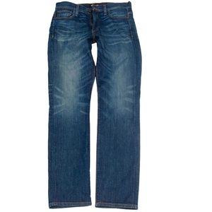 Madewell Men's Slim J9534 Stretch Jeans Med Wash Size 32X34 - Excellent!